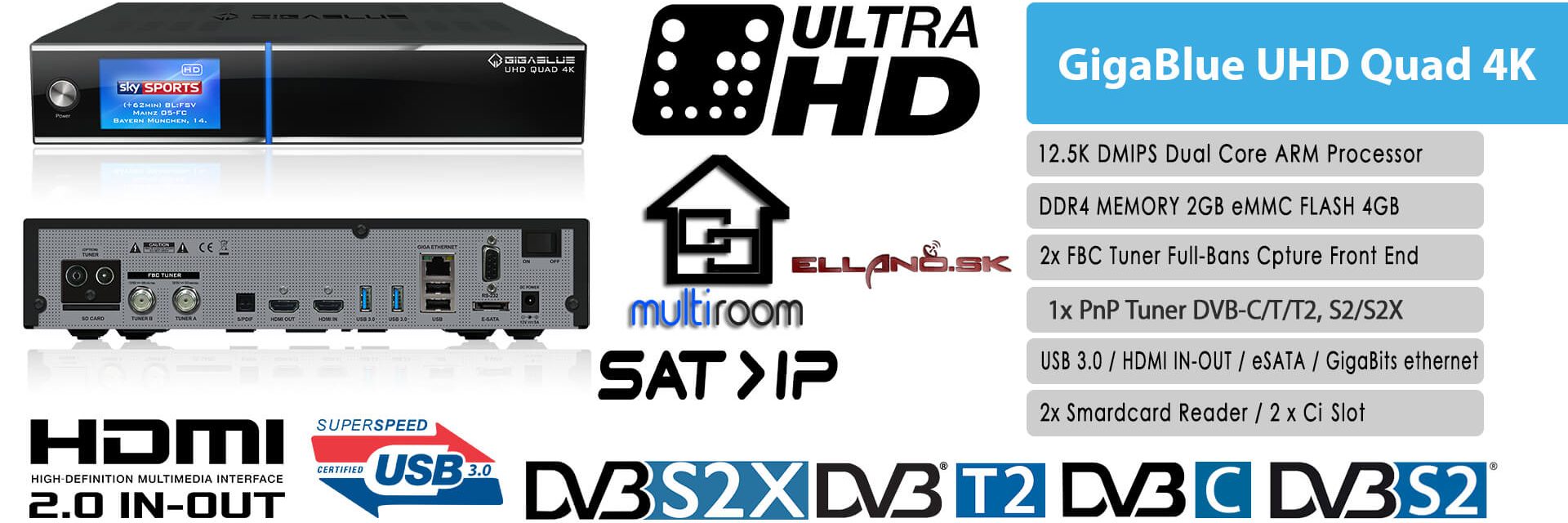 Gigablue UHD Quad 4K